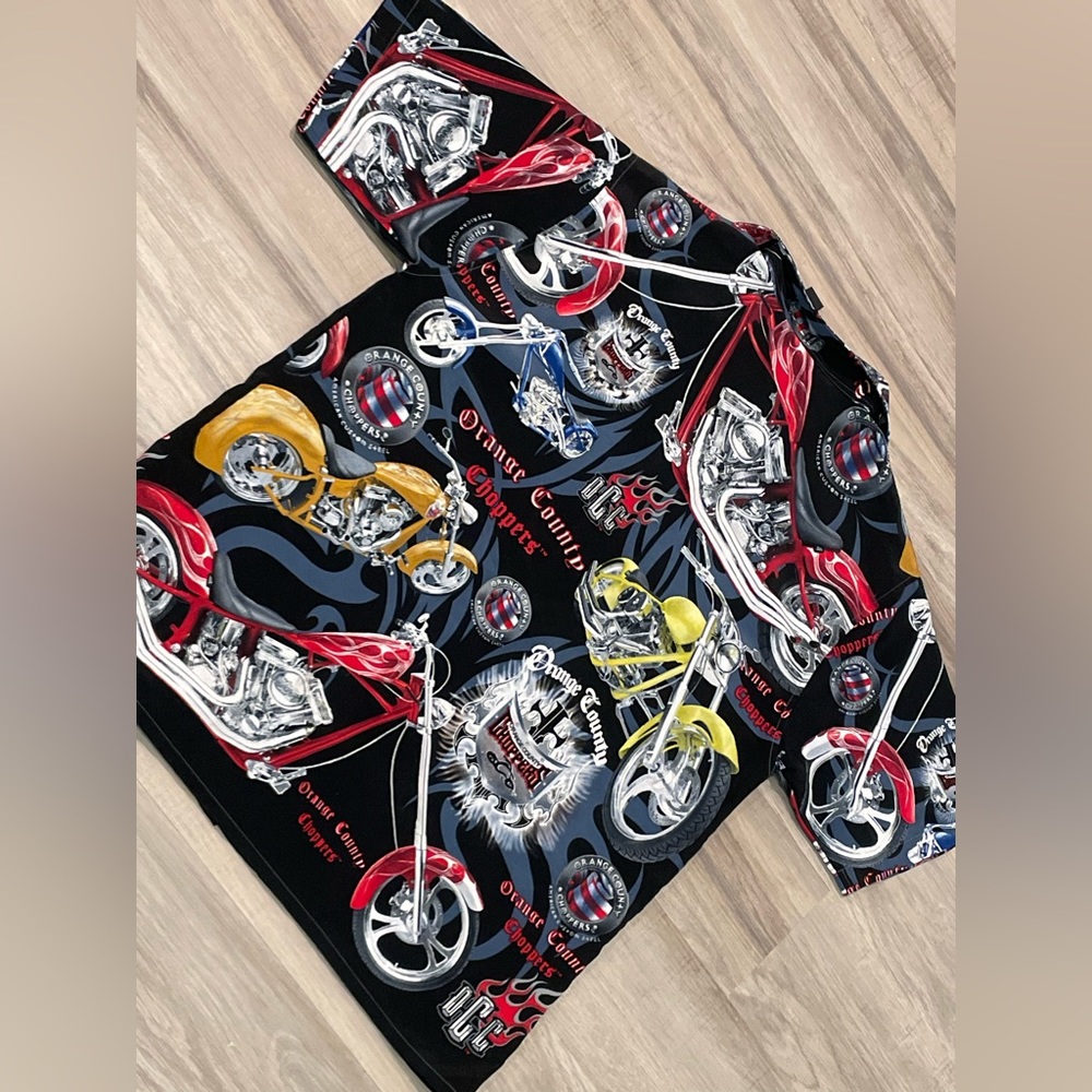 Vintage motorcycle shirt 2004